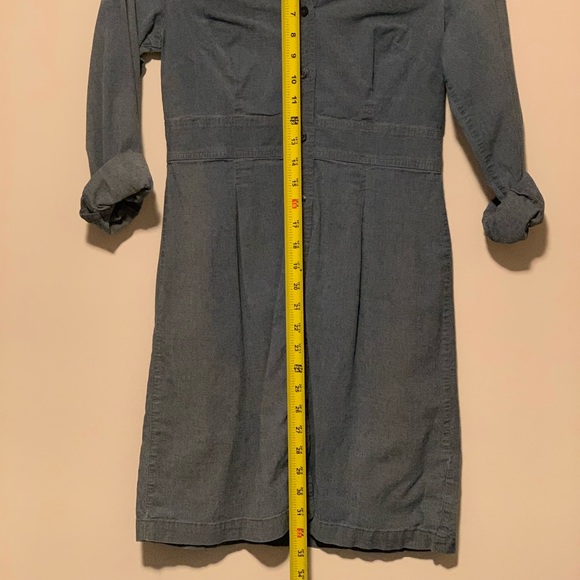 Merona Chambray Denim Shirt Dress - Picture 8 of 8